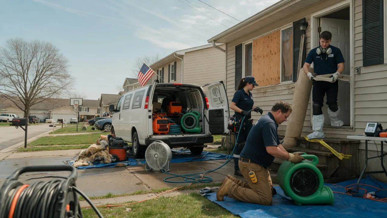 Water Damage Restoration in Aberdeen, OH near me